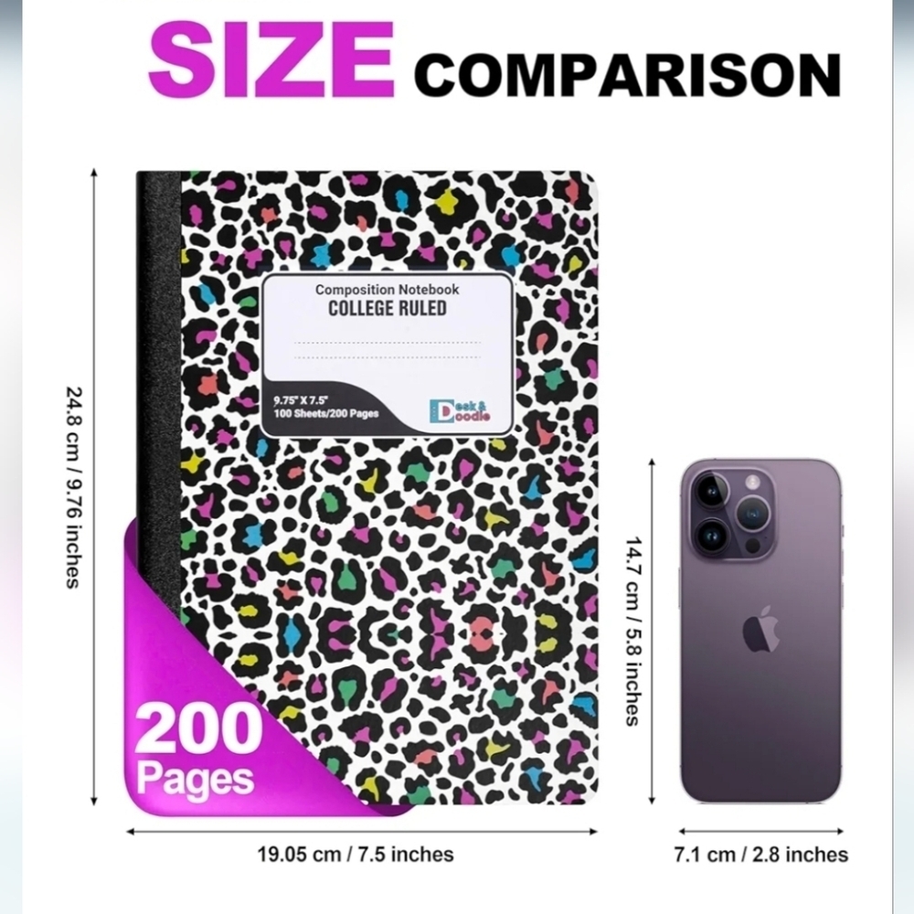 Leopard Pattern Notebook